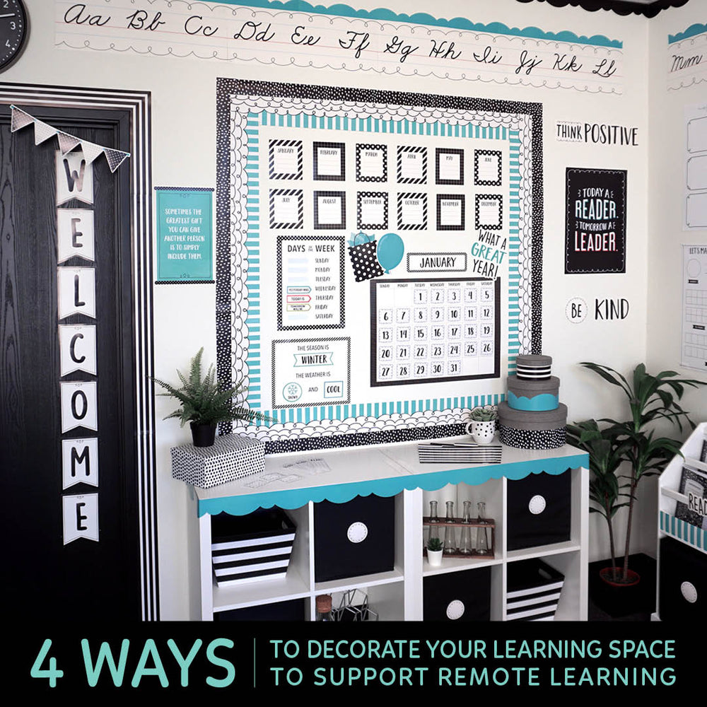 4 Ways to Decorate Your Learning Space to Support Remote Learning!