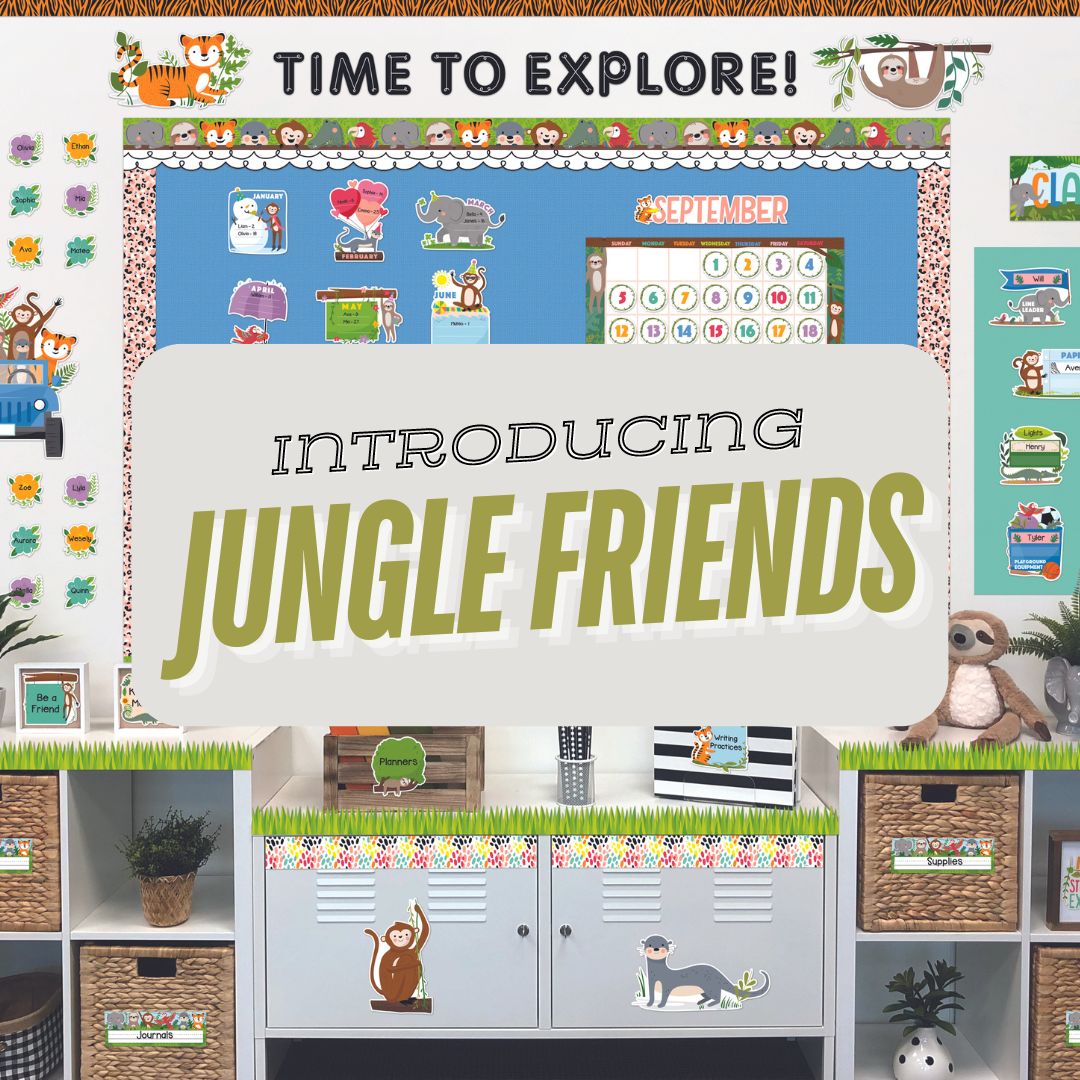 Top Classroom Decorating Themes of 2024 - Jungle Friends