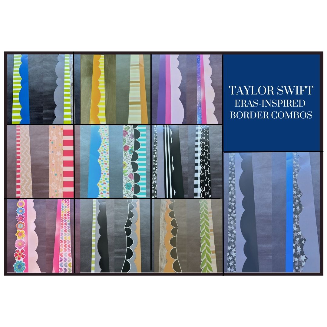 Taylor Swift Eras-Inspired Border Combinations