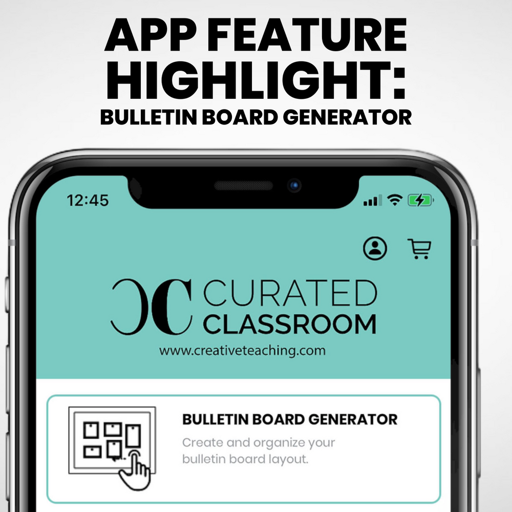 Curated Classroom App Bulletin Board Generator