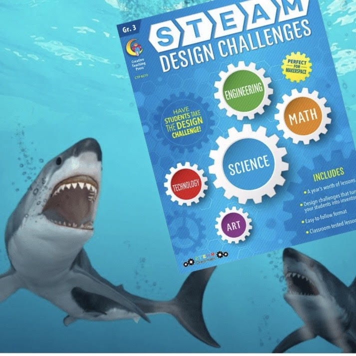 Shark Frenzy Shark Week Themed STEAM Activity