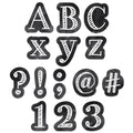 Chalk It Up! Chalkboard 4" Designer Letters