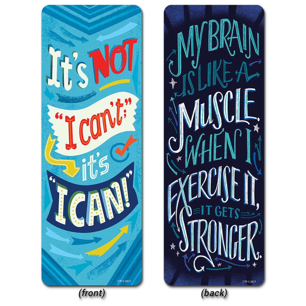 What's Your Mindset? Motivational Bookmarks