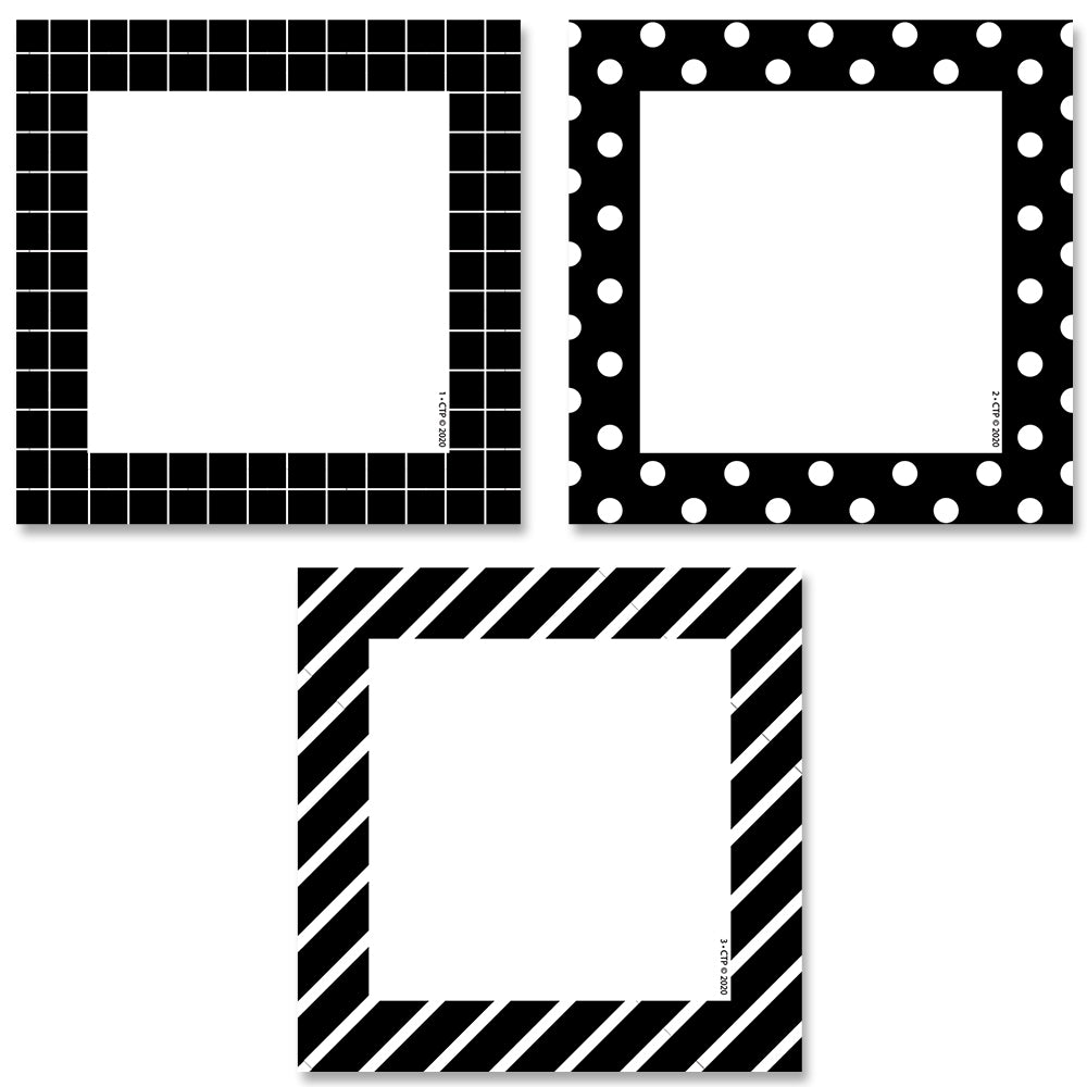 Pattern Cards 3 Inch Designer Cut-Outs