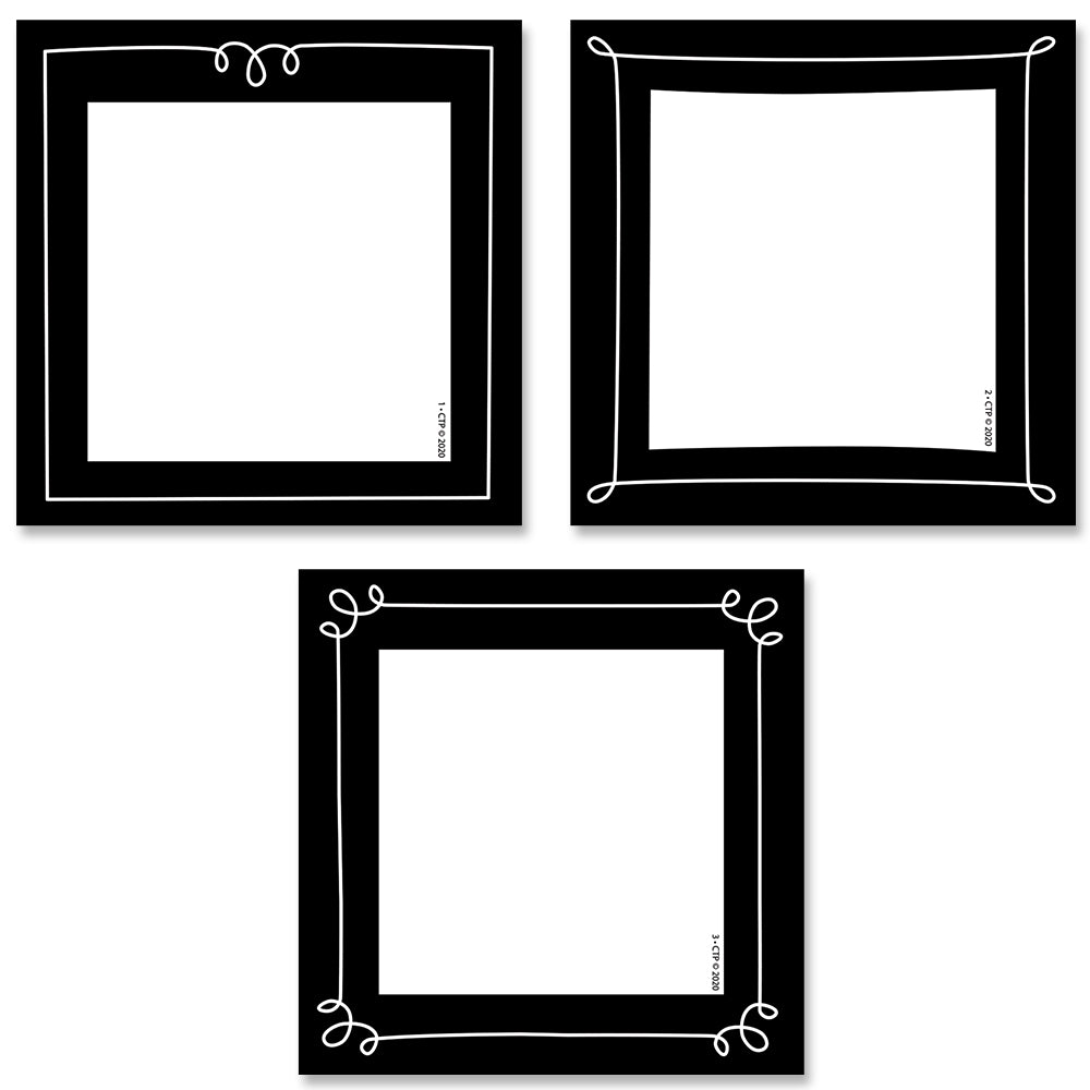 Doodle Loops 3 Inch Designer Cut-Outs