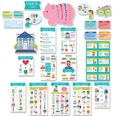 Financial Literacy for Kids Bulletin Board