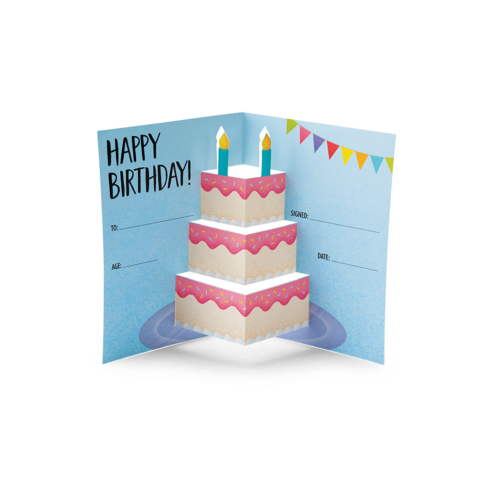 3D Pop Happy Birthday Award