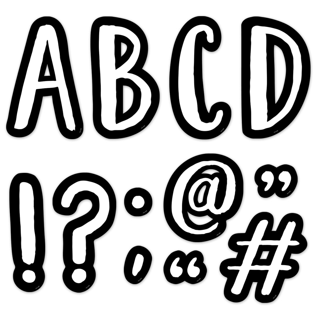 Café 7" Designer Letters
