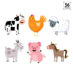 Farm Friends 6 Inch Designer Cut-Outs