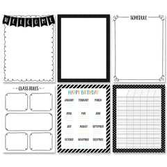 Core Decor Classroom Essentials 6-Chart Convenience Pack