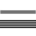 Black Stripes EZ Border (Core Decor)