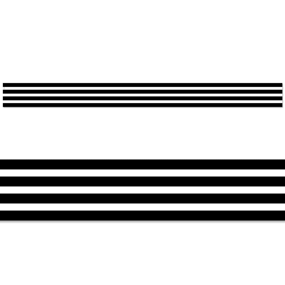 Black Stripes EZ Border (Core Decor)