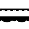 Black Stylish Scallops EZ Border (Core Decor)