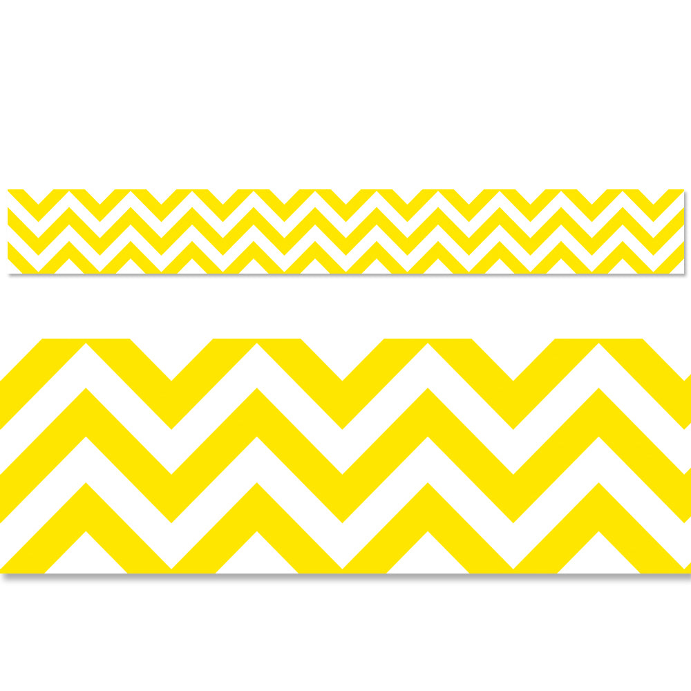 Yellow Chevron EZ Border