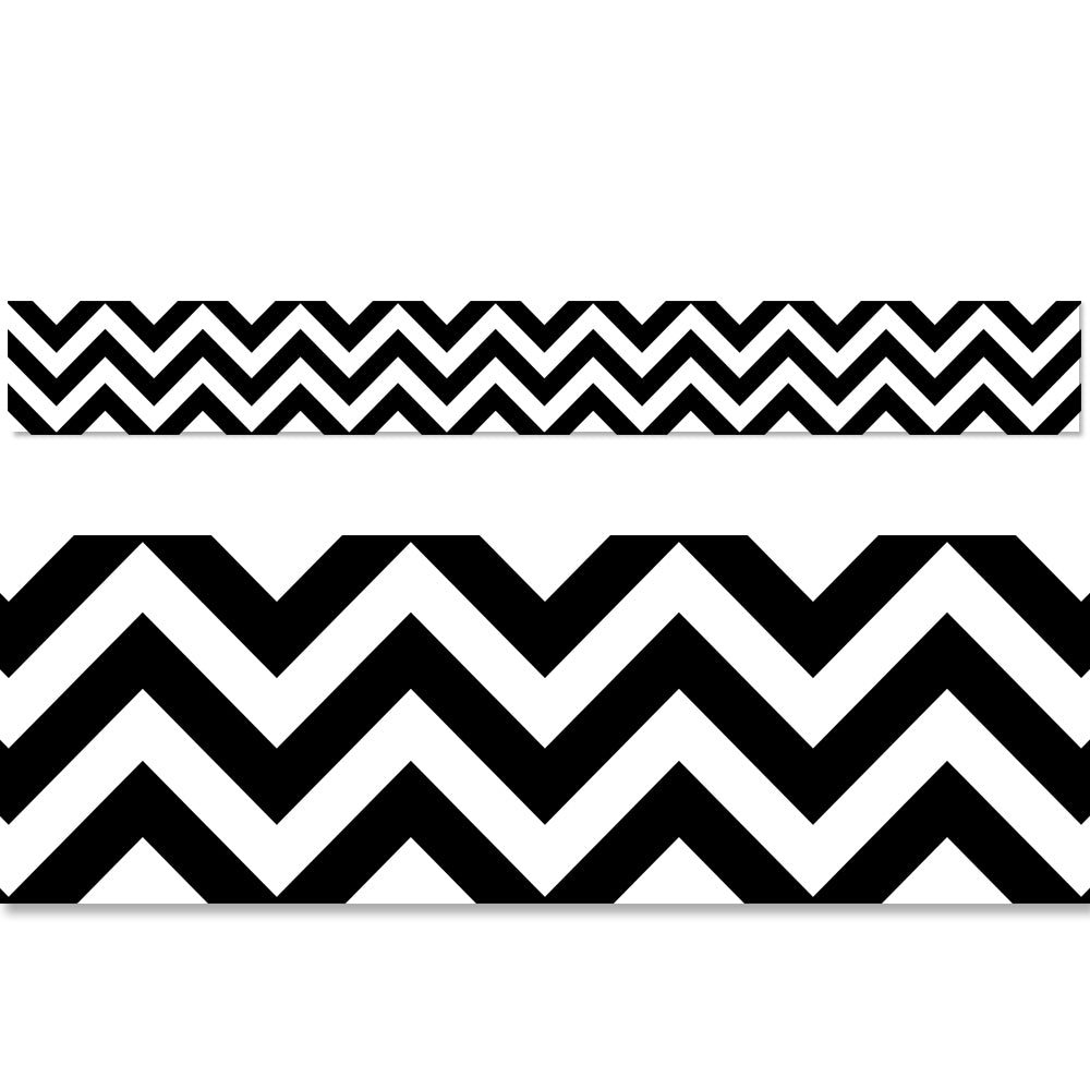 Black Chevron EZ Border