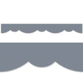 Charcoal Stylish Scallops EZ Border