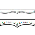Color Dotted Swirl EZ Border