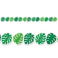 Monstera Leaves EZ Border (Palm Paradise)