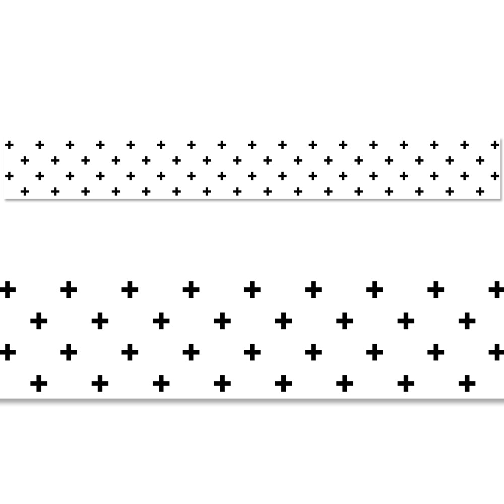 Black Swiss Cross EZ Border