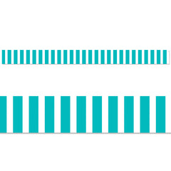 Turquoise Bold Stripes EZ Border (Core Decor)