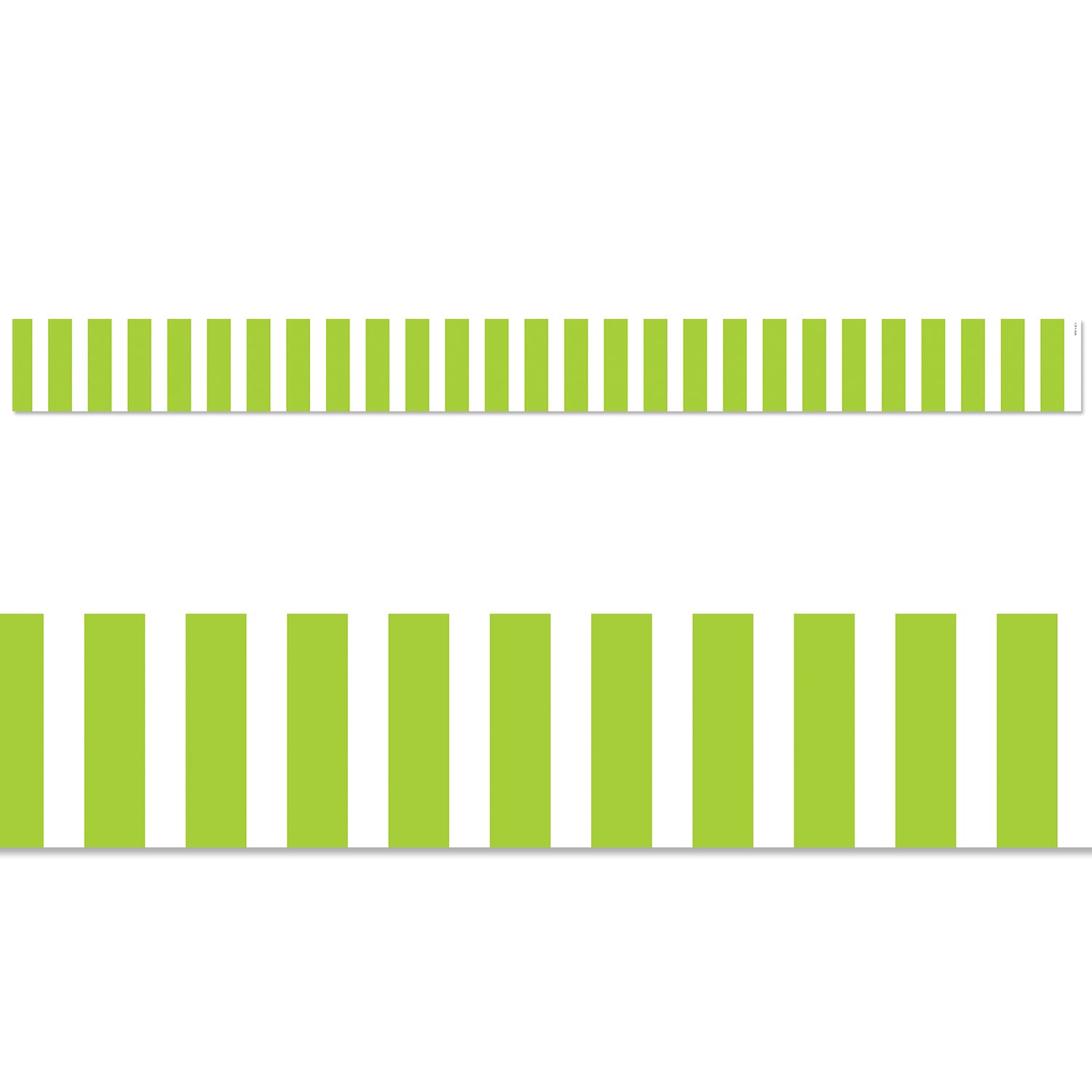 Lime Green Bold Stripes Border EZ Border (Core Decor)