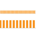 Orange Bold Stripes EZ Border (Core Decor)