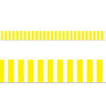Yellow Bold Stripes EZ Border (Core Decor)