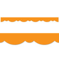 Orange Stylish Scallops Border EZ Border (Core Decor)
