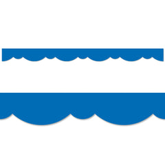 Royal Blue Stylish Scallops Border EZ Border (Core Decor)