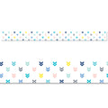 Colorful Mini Chevrons EZ Border (Calm & Cool)
