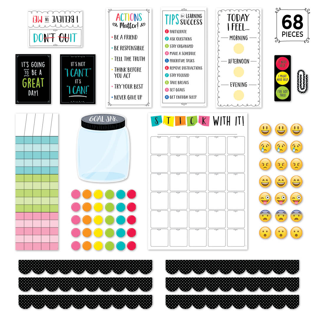 The At-home Classroom Bulletin Board Core Decor