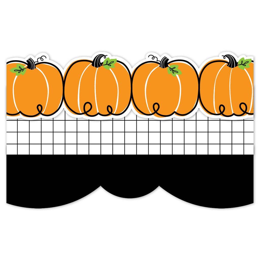 Doodle Pumpkins EZ Border