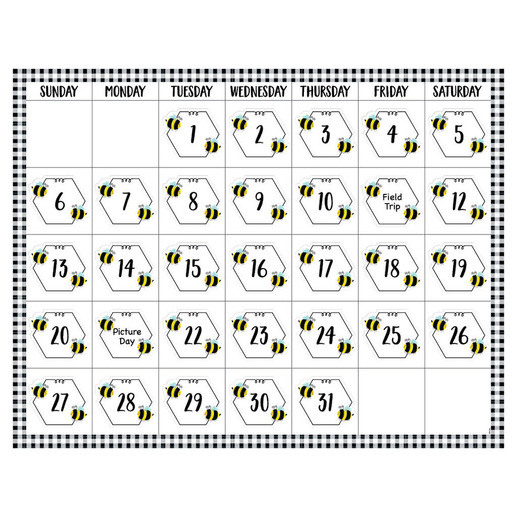 Bees Calendar Days