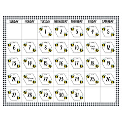 Bees Calendar Days