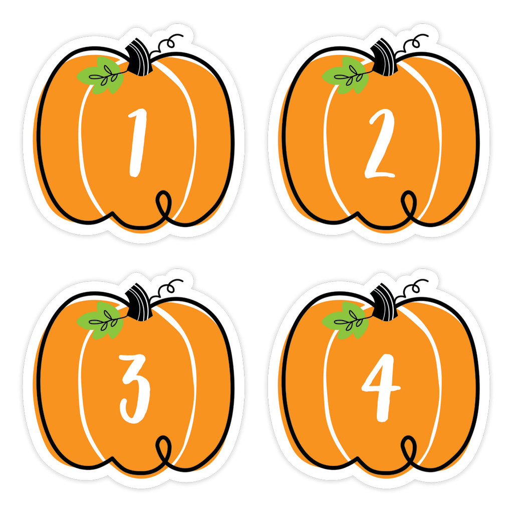 Doodle Pumpkins Calendar Days