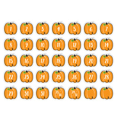 Doodle Pumpkins Calendar Days