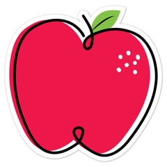 Doodle Apple Red 6
