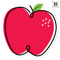 Doodle Apple Red 6