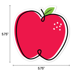 Doodle Apple Red 6