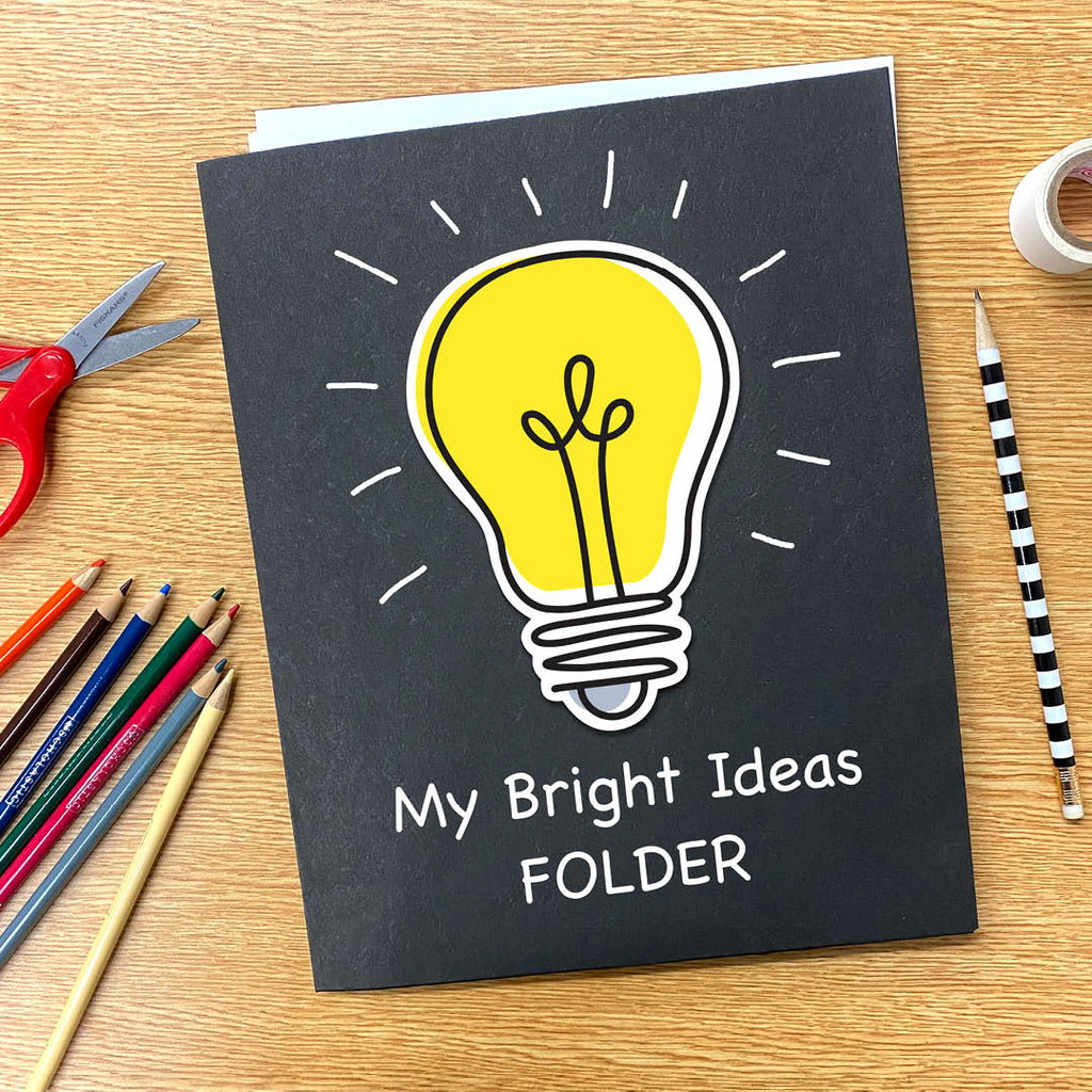 Doodle Lightbulb 6" Designer Cut-Outs