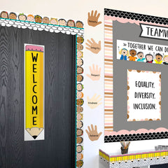 Multicultural Hands 6” Designer Cut-Outs