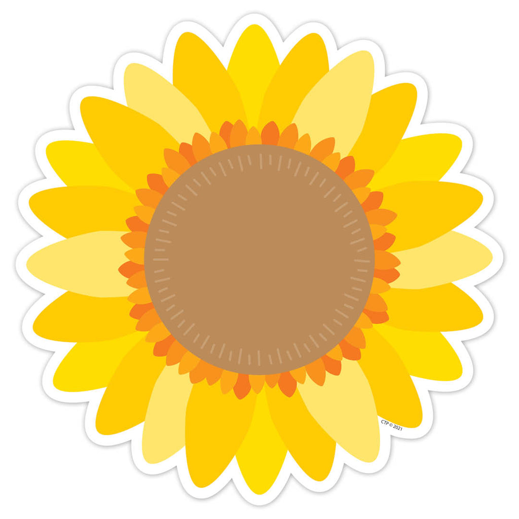 Sunflower 6" Designer Cut-Outs