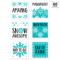 Snowflakes Rewards Stickers