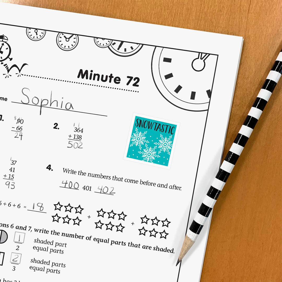 Snowflakes Rewards Stickers