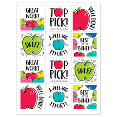 Doodle Apple Rewards Stickers
