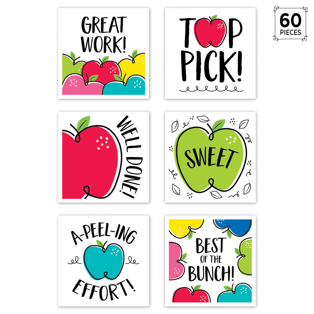 Doodle Apple Rewards Stickers