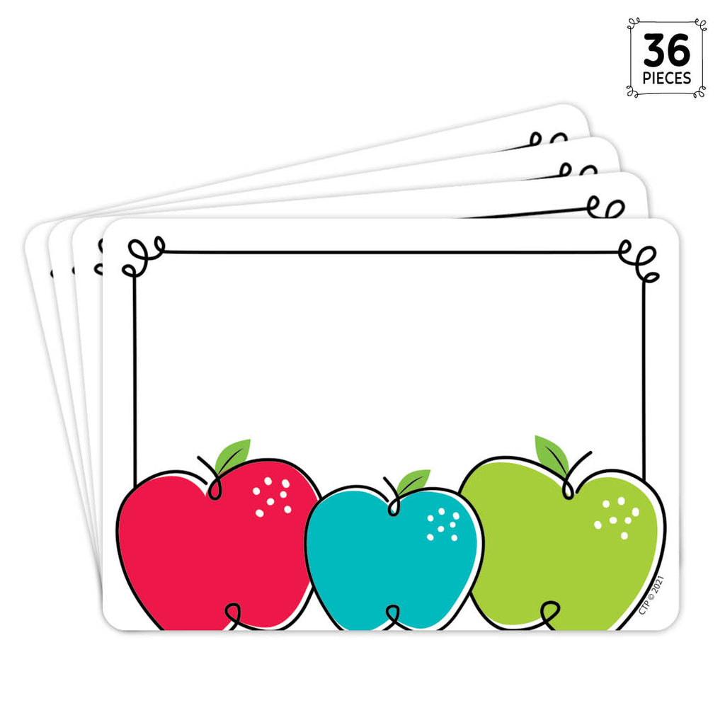 Doodle Apples Labels