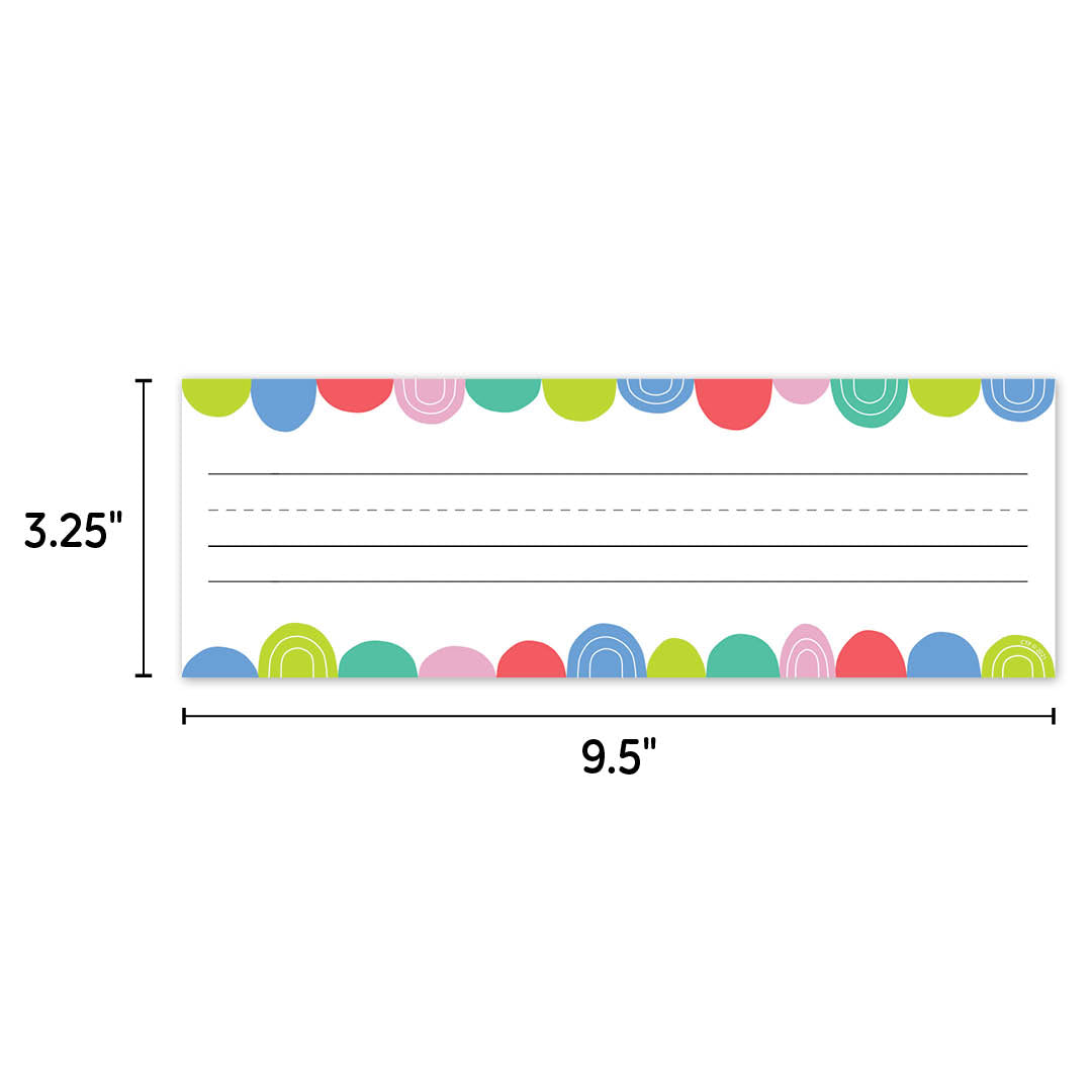 Rainbow Drops Name Plates