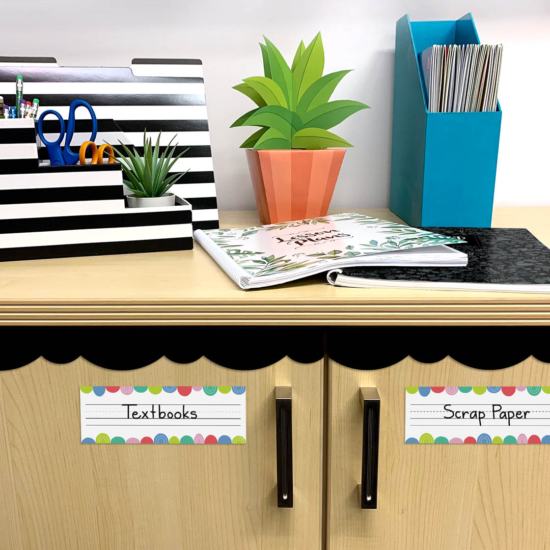 Rainbow Drops Name Plates