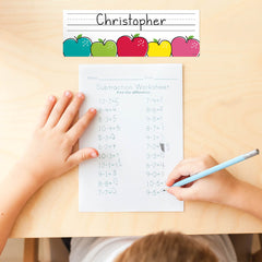 Doodle Apples Name Plates
